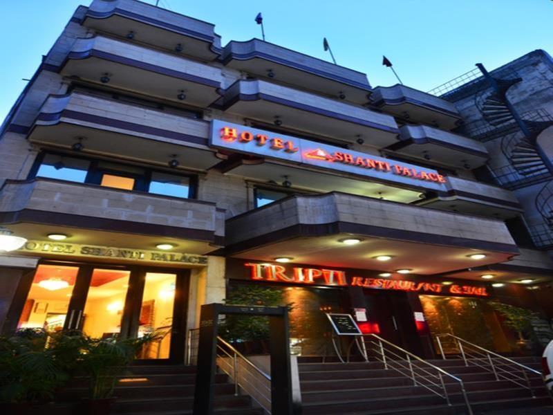 Hotel Shanti Palace West Patel Nagar Нью-Дели Экстерьер фото